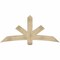Ekena Millwork Alberta Rough Sawn Timber Gable Bracket, Douglas Fir, 72"W x 33"H x 6"D x 6"F, 11/12 Pitch GBW072X33X0606ALB00RDF - alternate 1